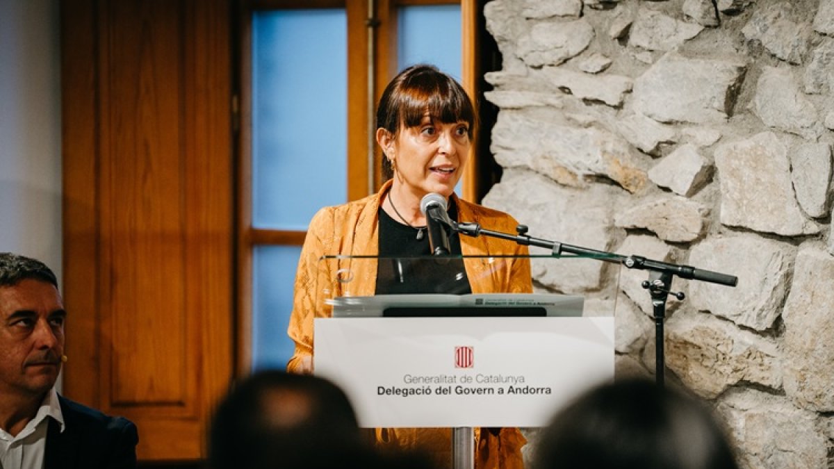 La delegada del Govern català a Andorra, Anna Vives