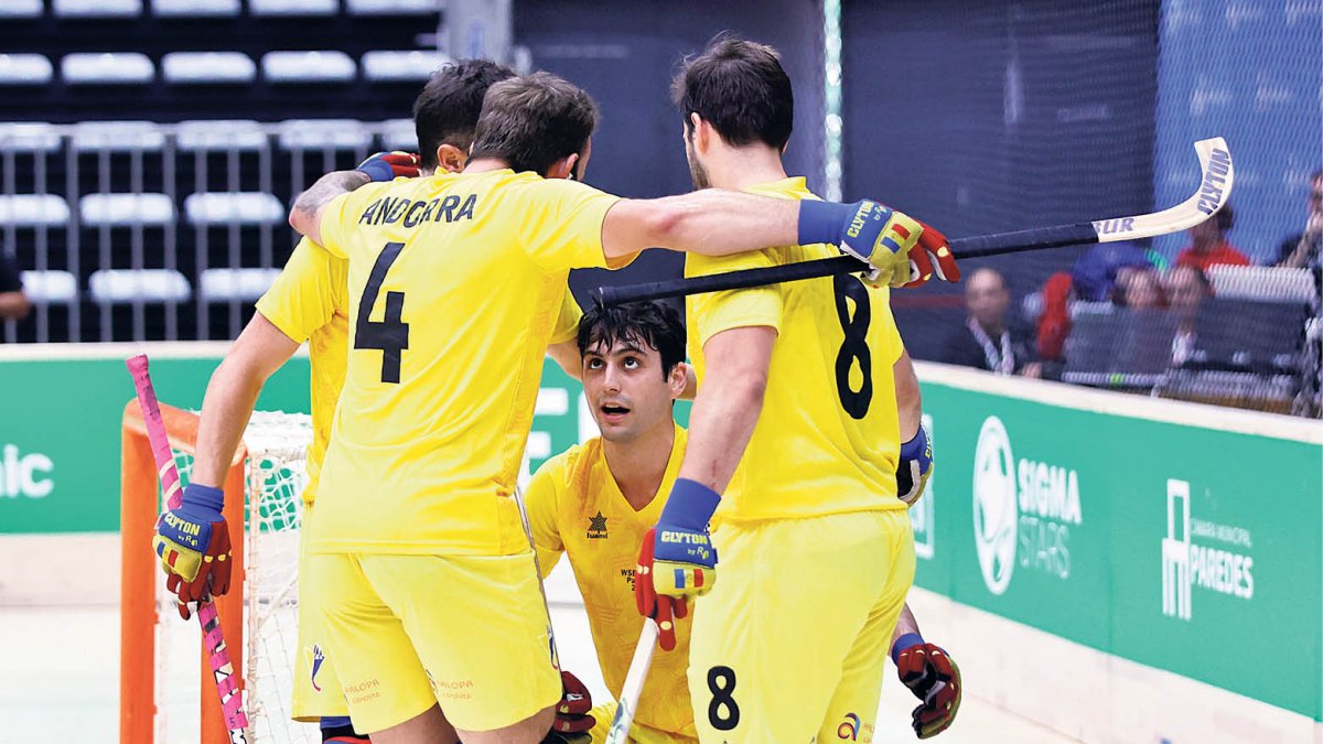 La selecció andorrana va acabar en el cinquè lloc.