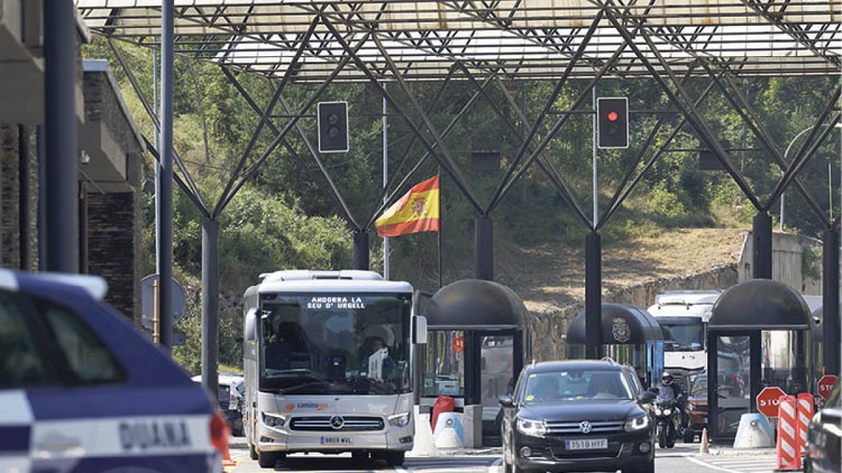 La frontera hispanoandorrana.
