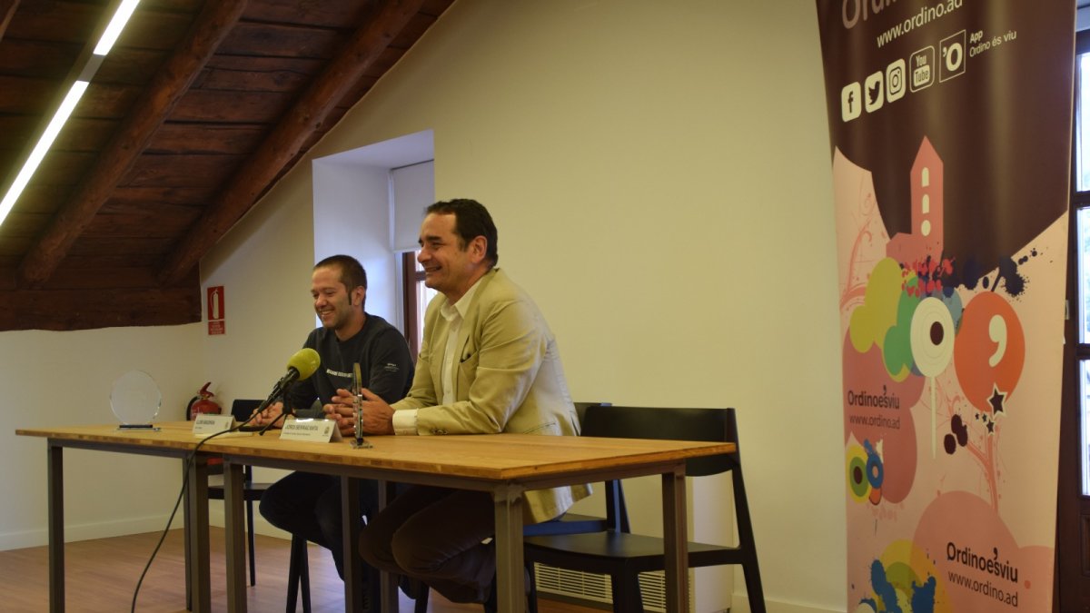 Presentació del Torneig Sant Corneli, ahir.