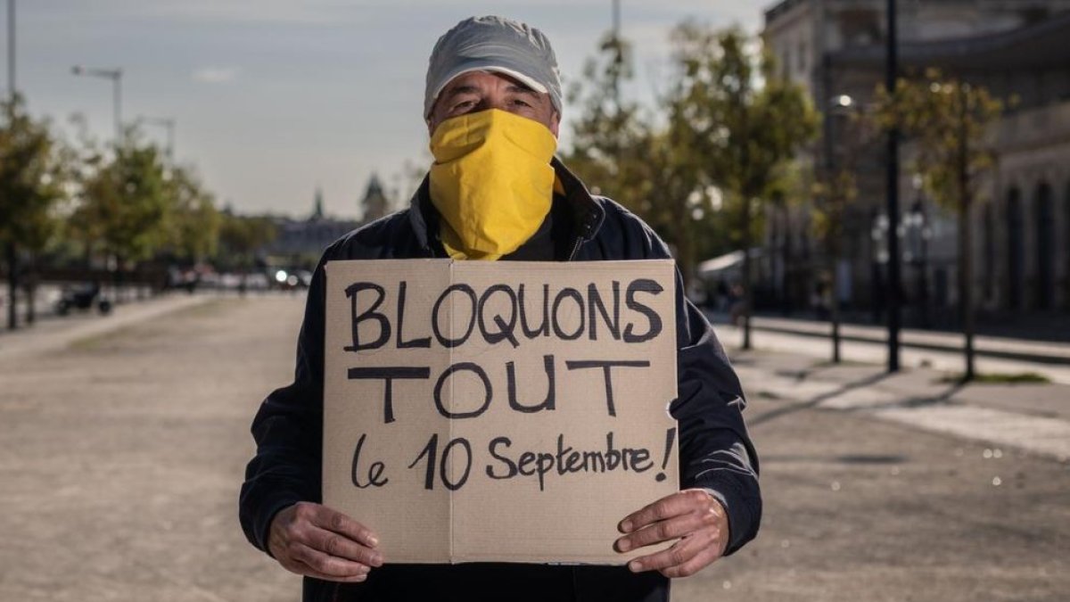 Convocatòria de mobilitzacions a França.
