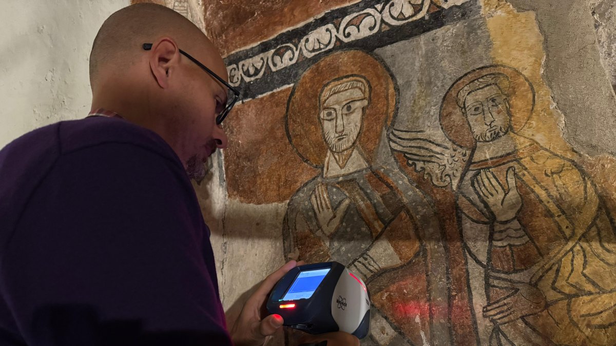 Treballs d'estudi de les pintures romàniques del Principat