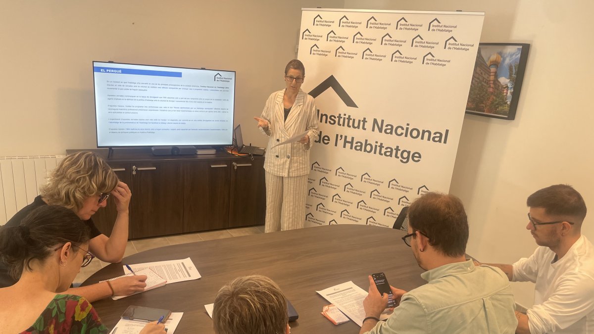 Presentació del cicle de xerrades organitzat per l'Institut Nacional d'Habitatge