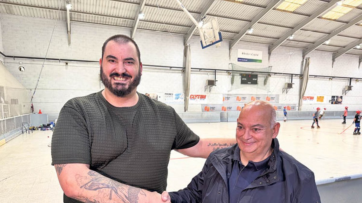 David Arellano i David Bover, al Comunal.