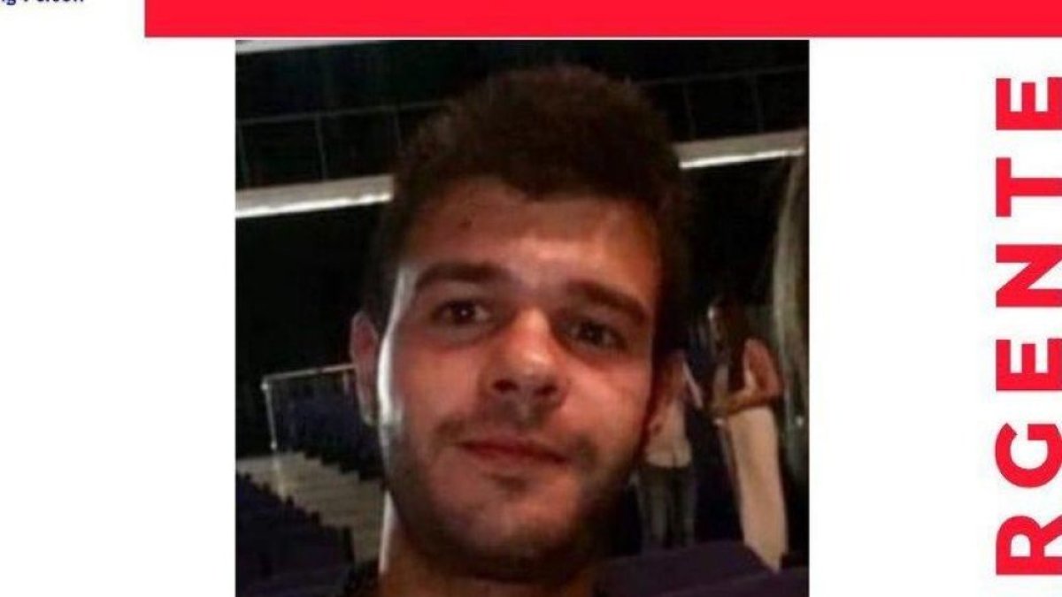 El cartell de la desaparició de Joel Mont.
