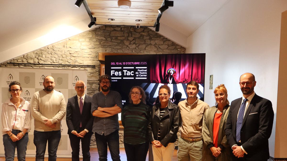 Presentació del FesTac, ahir.