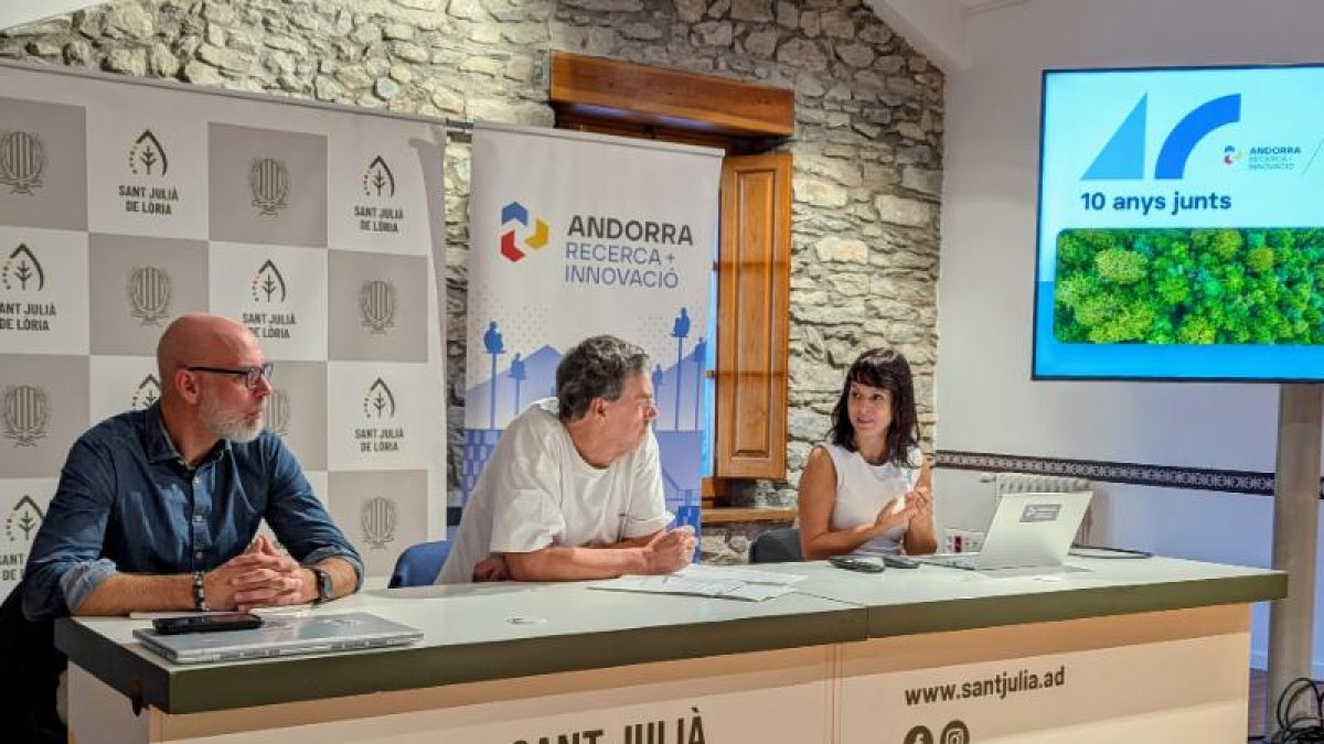 Un moment de les jornades a la sala Sergi Mas.