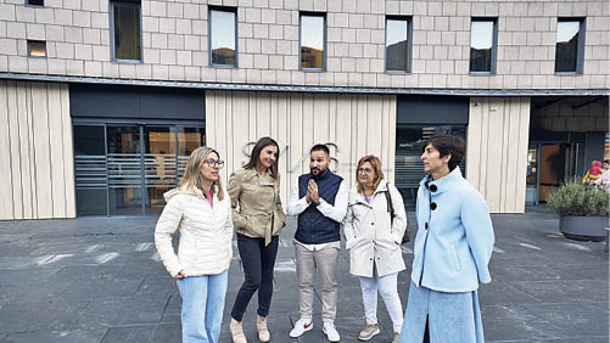 Els representants del comitè d’empresa que han tirat endavant el conveni.