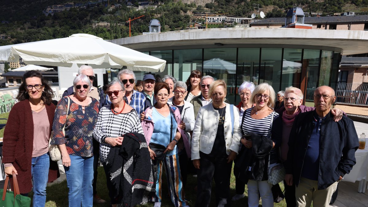 Cloenda dels horts de la gent gran celebrada a Escaldes
