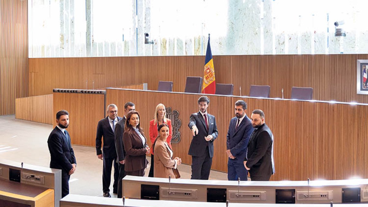 Una delegació d’Armènia al Consell.