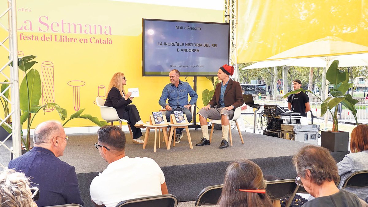 Noemí Rodríguez, Jorge Cebrián i Manel Piñero, en el paper de Boris Skossyreff.