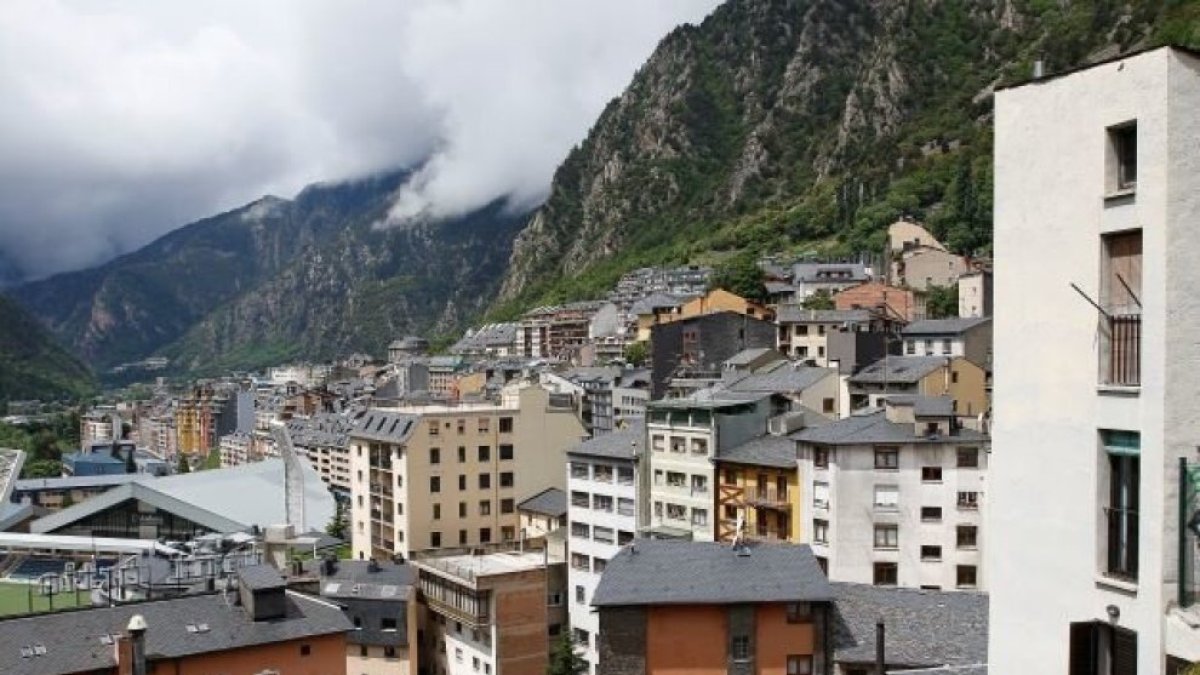 Blocs d’habitatges a Andorra la Vella.