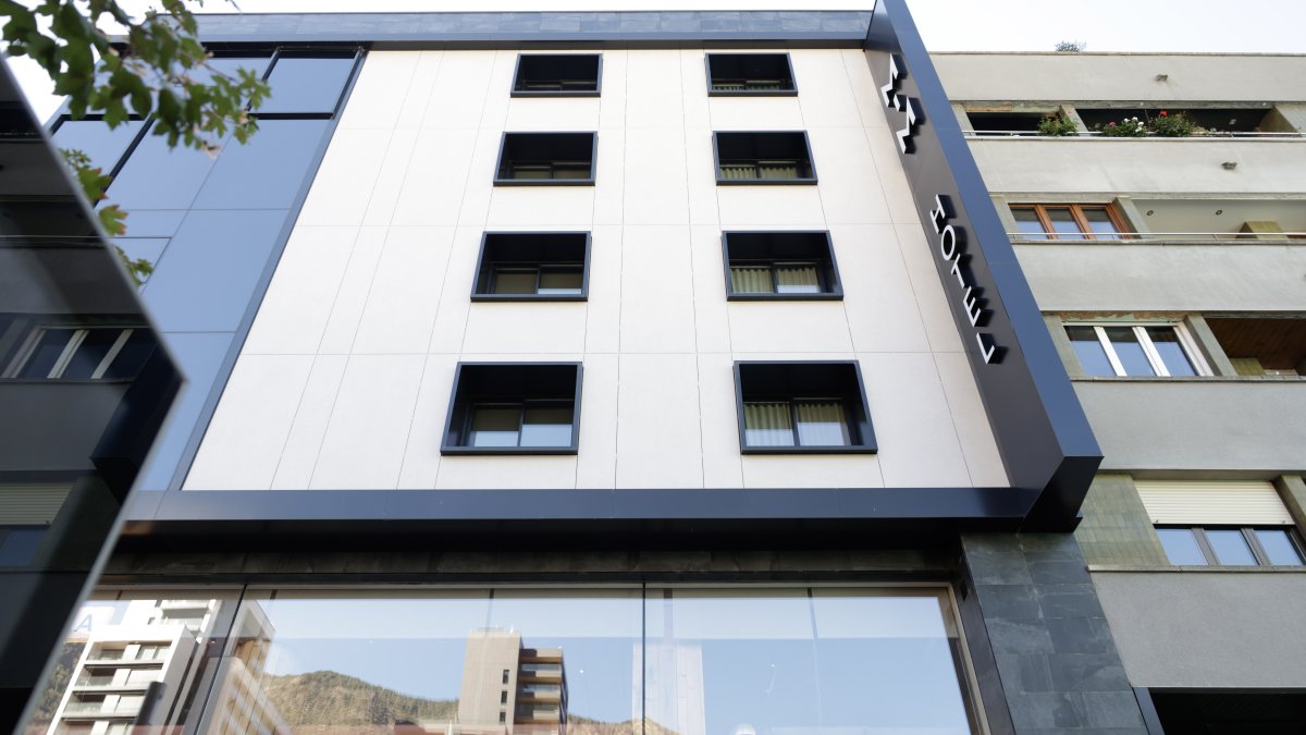 L'hotel MiM de Leo Messi a l'avinguda Carlemany d'Escaldes