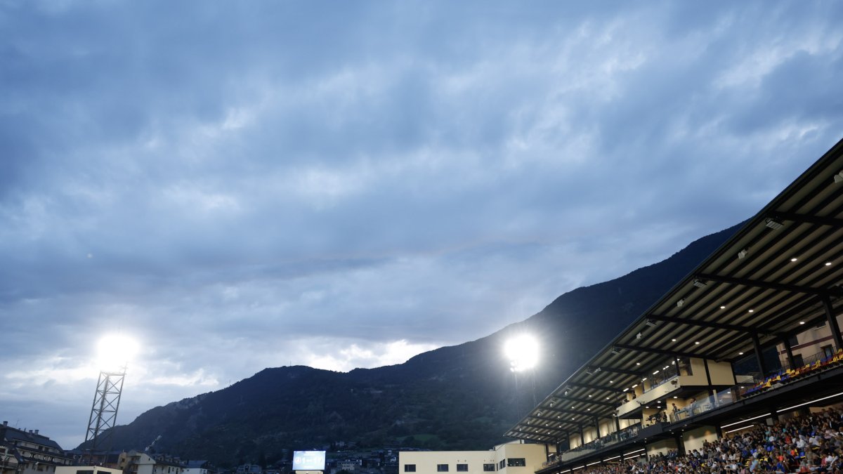 Duel de l'FC Andorra a Encamp