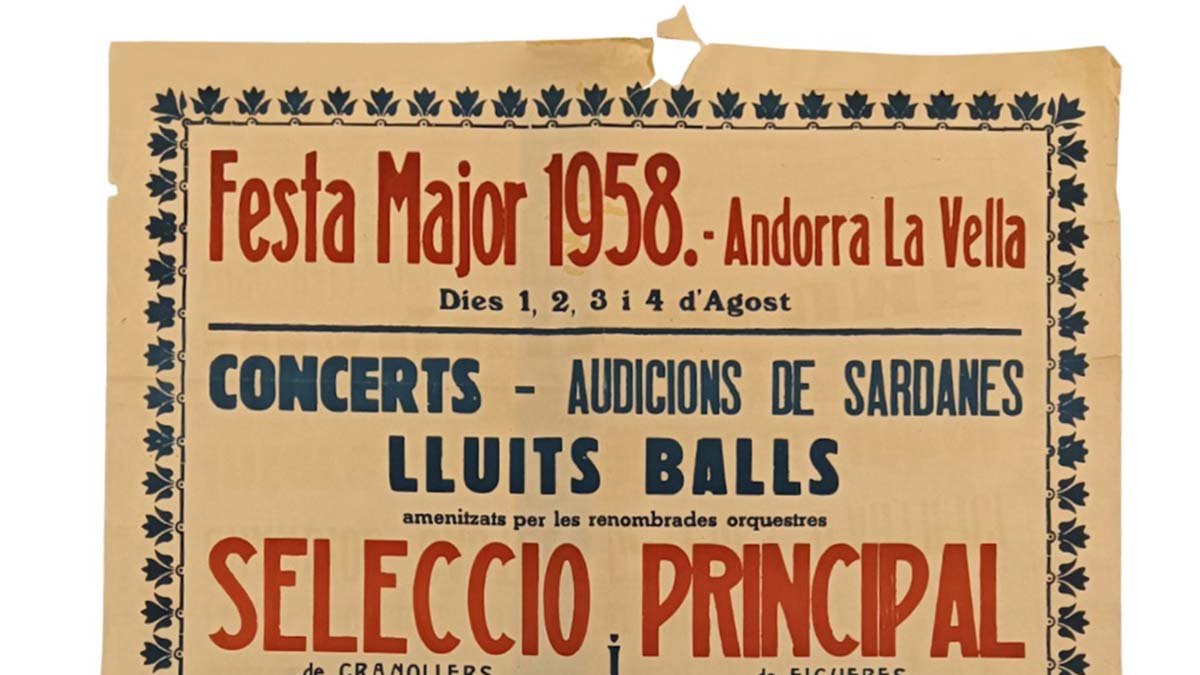 El cartell de la Festa Major.