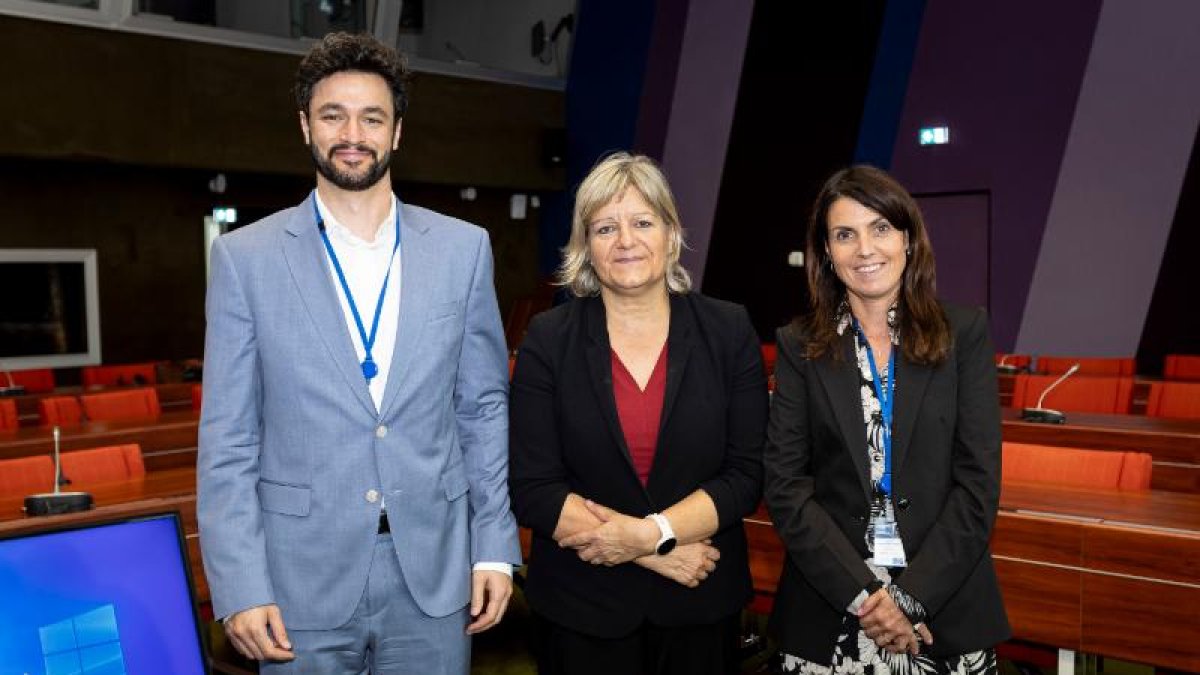 La delegació andorrana a l'APCE.