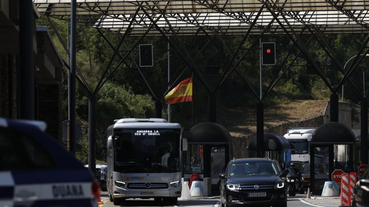 La frontera  hispanoandorrana.