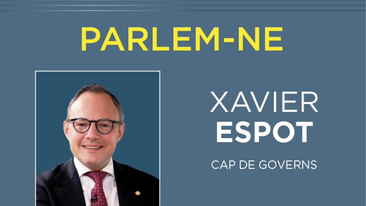 Parlem-ne amb Xavier Espot
