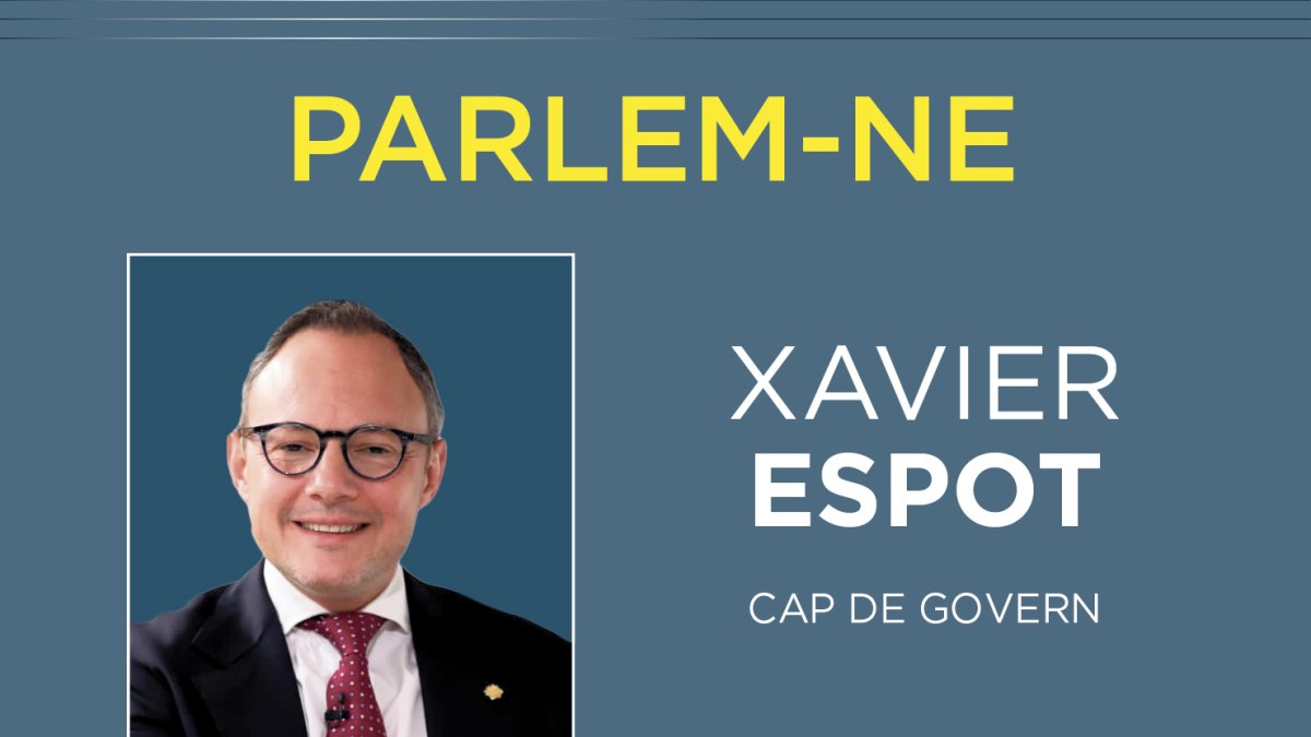 Parlem-ne amb Xavier Espot.