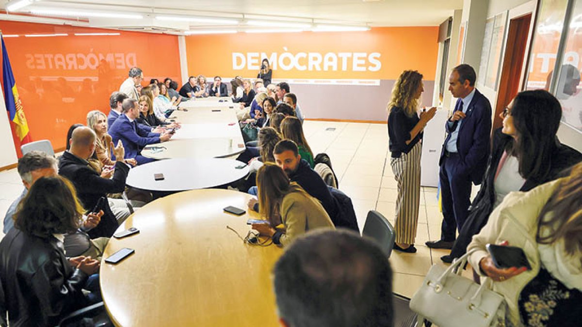 DA va celebrar ahir una reunió de l’executiva i càrrecs electes.