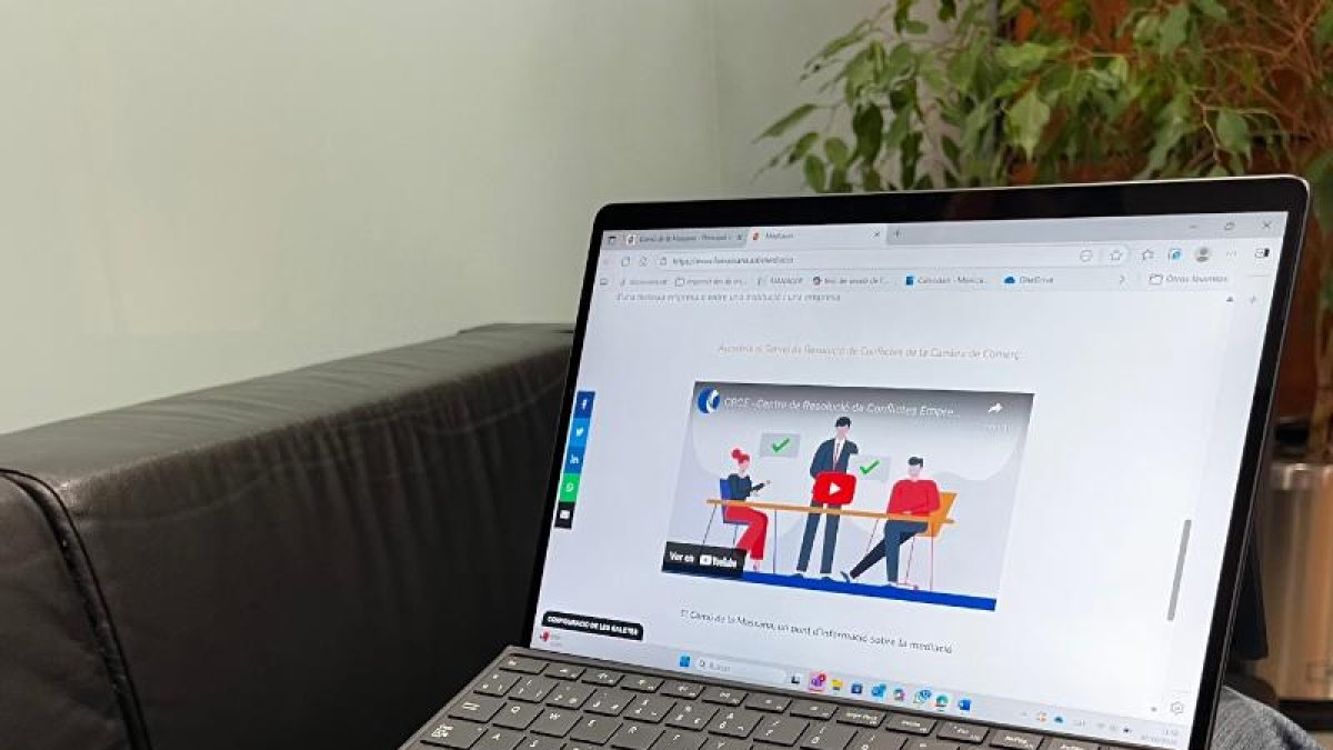 El servei de resolució de conflictes de la Massana al portal web del comú