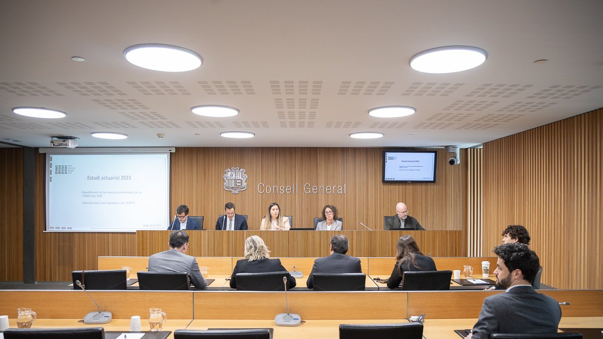 El Consell General estudia la viabilitat del sistema de pensions