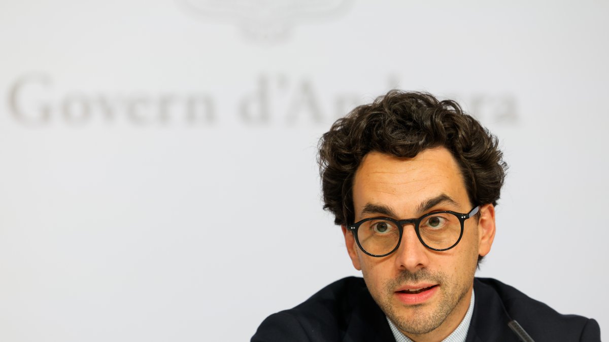 El ministre portaveu, ahir, en la roda de premsa posterior al consell de ministres.