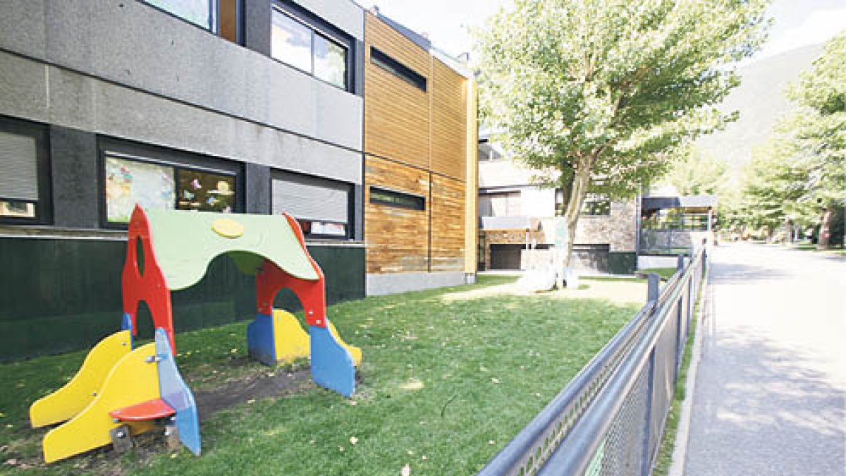 El pati d’una llar d’infants.