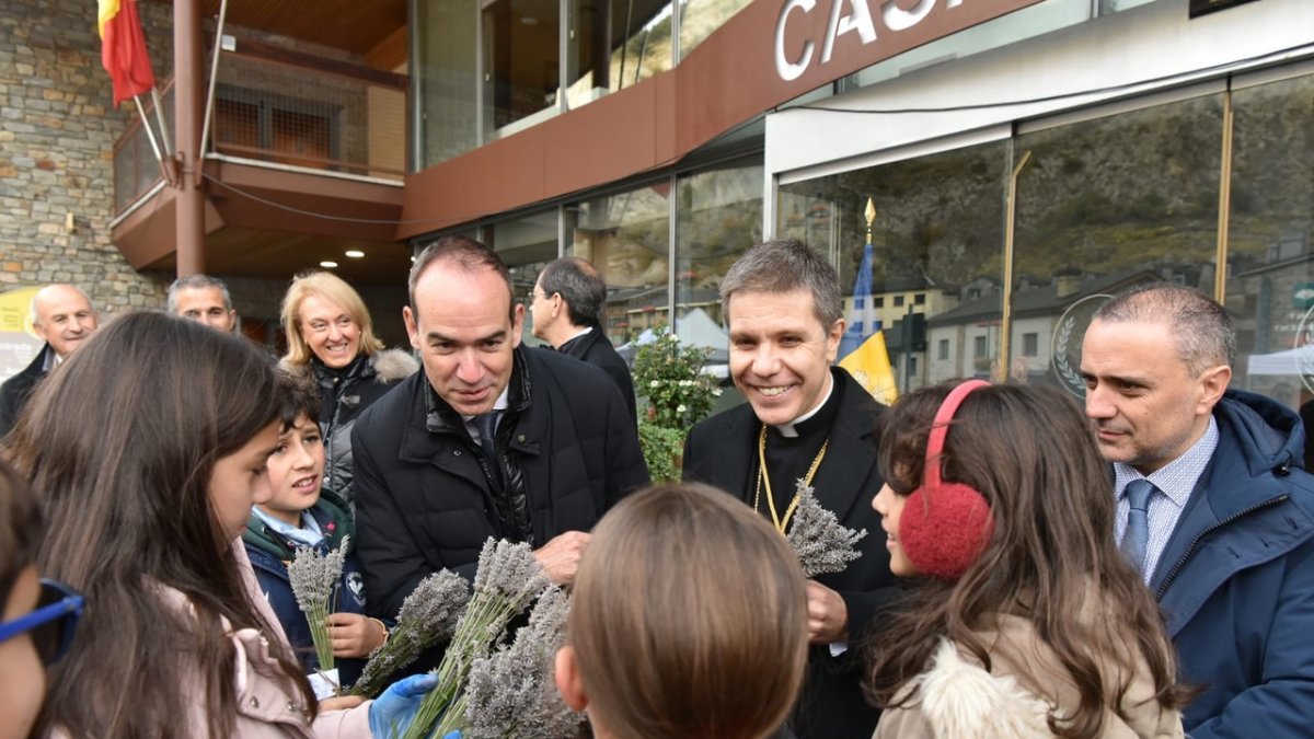 Inauguració i visita a la Fira del Bestiar de Canillo