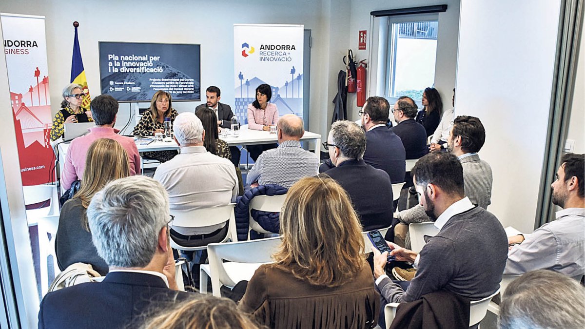 Acte de presentació del pla.