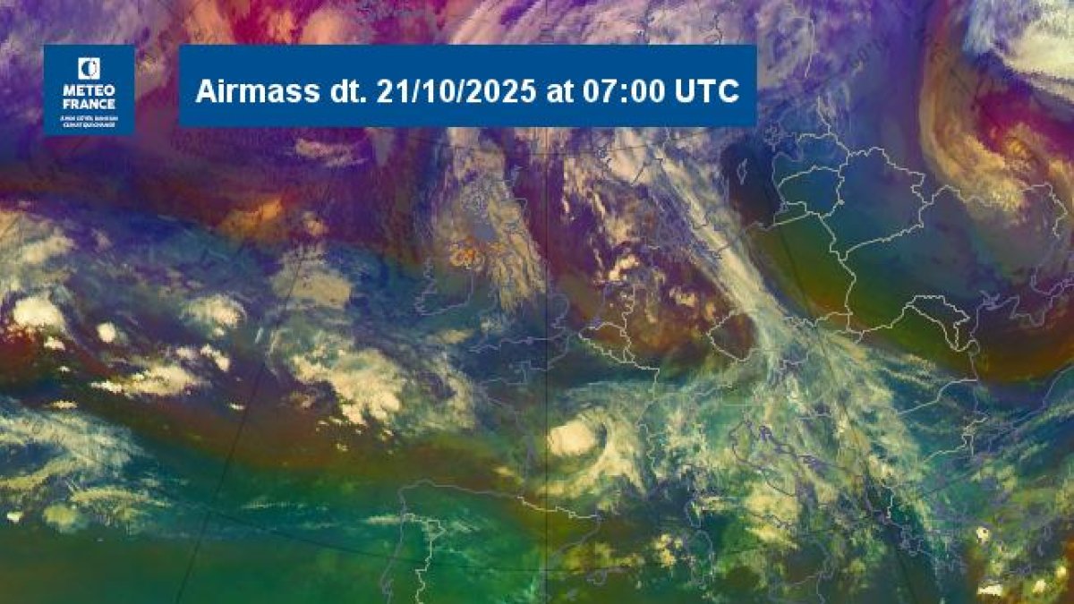 Un mapa de la climatologia d'avui