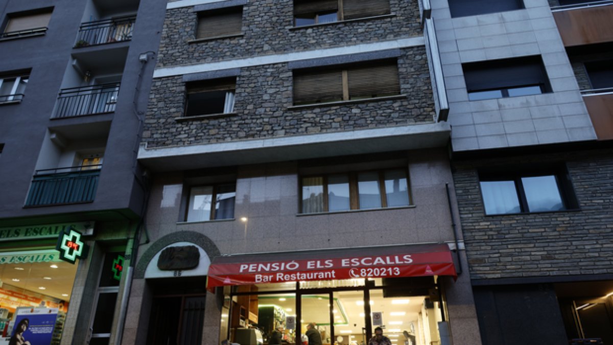 La pensió Els Escalls tanca les portes definitivament avui.