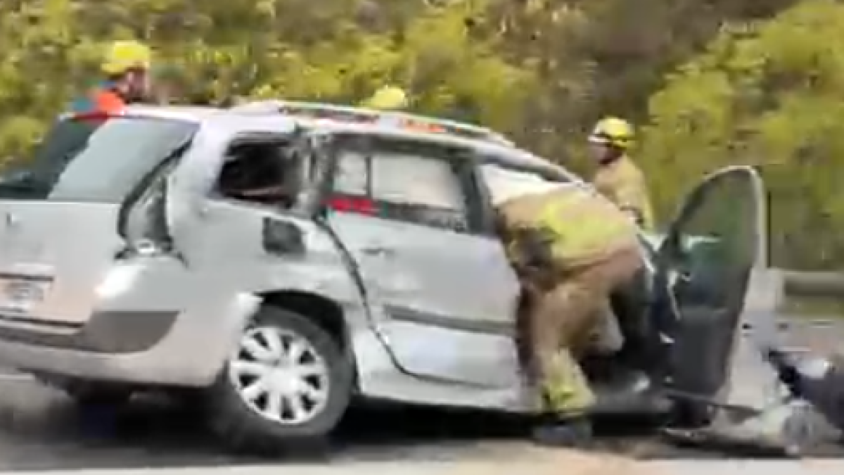 Imatge del turisme afectat.