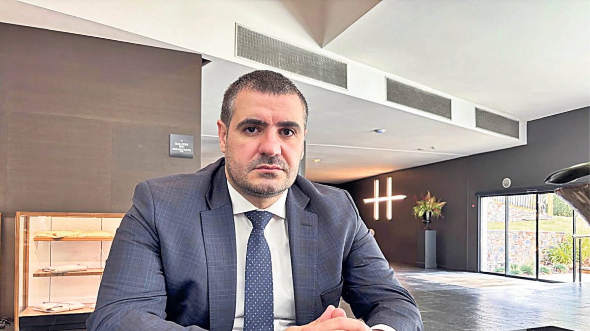 Arman Yeghoyan a l’Andorra Park Hotel.