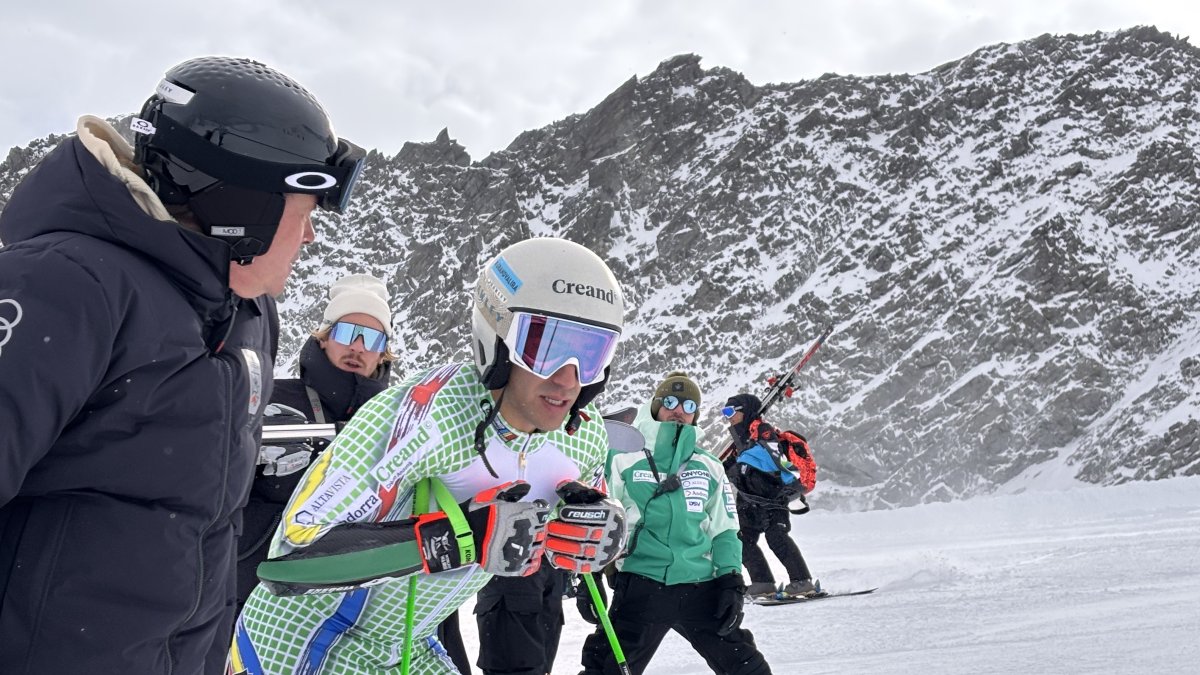 Joan Verdú, a Sölden.