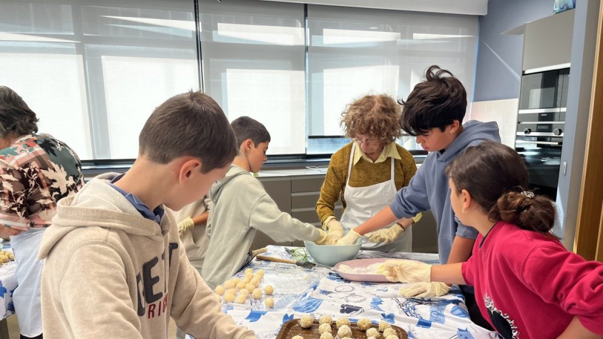 El taller de panellets.