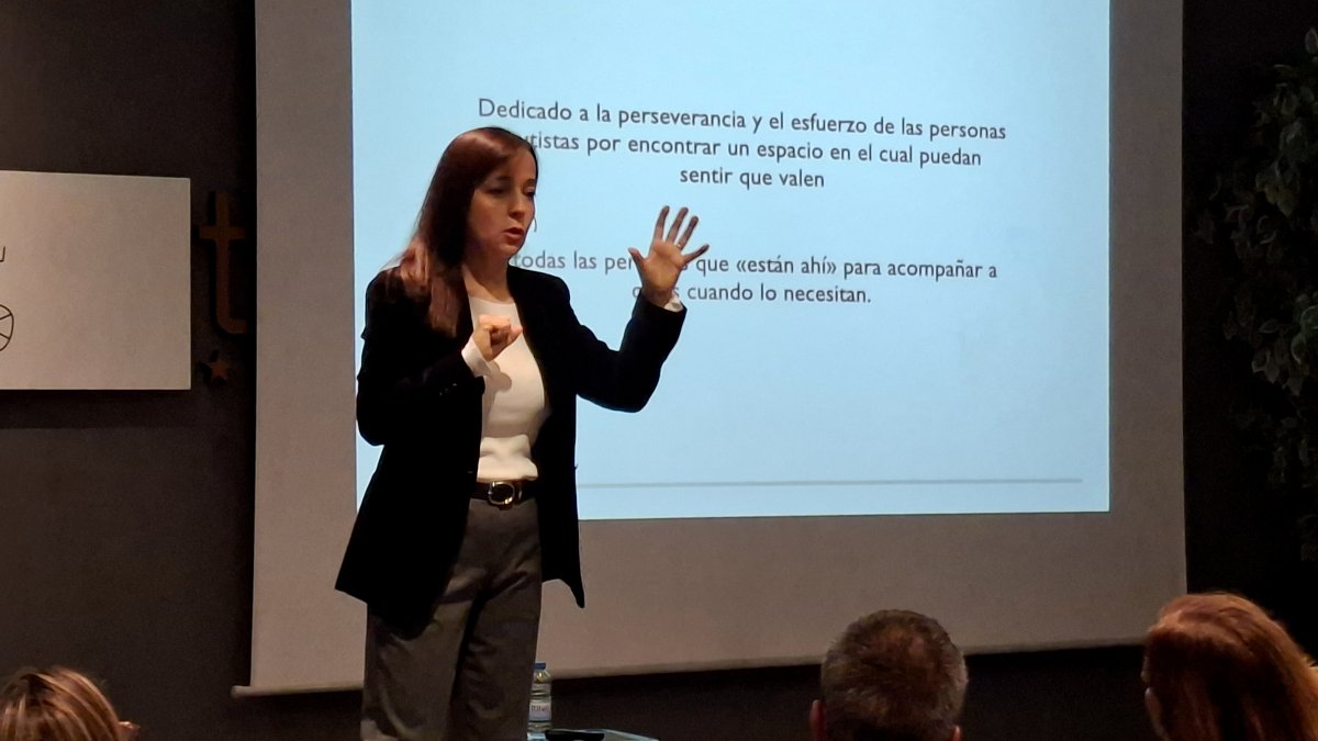 La ponent de les IV Jornades, Isabel Paula.