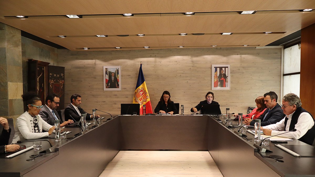 Sessió de comú d'Ordino celebrada aquesta tarda