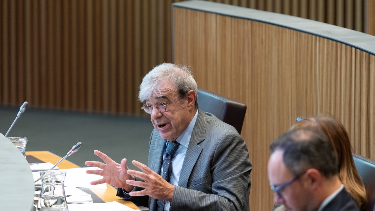 Ladislau Baró, ahir al Consell General.