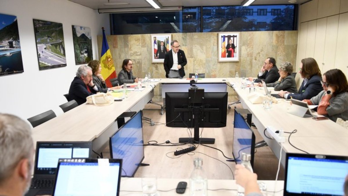 Reunió del Pacte d’Estat.