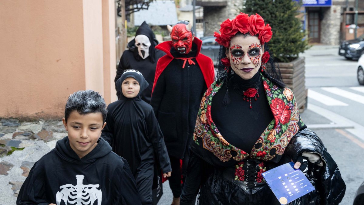 Participants en la gimcana