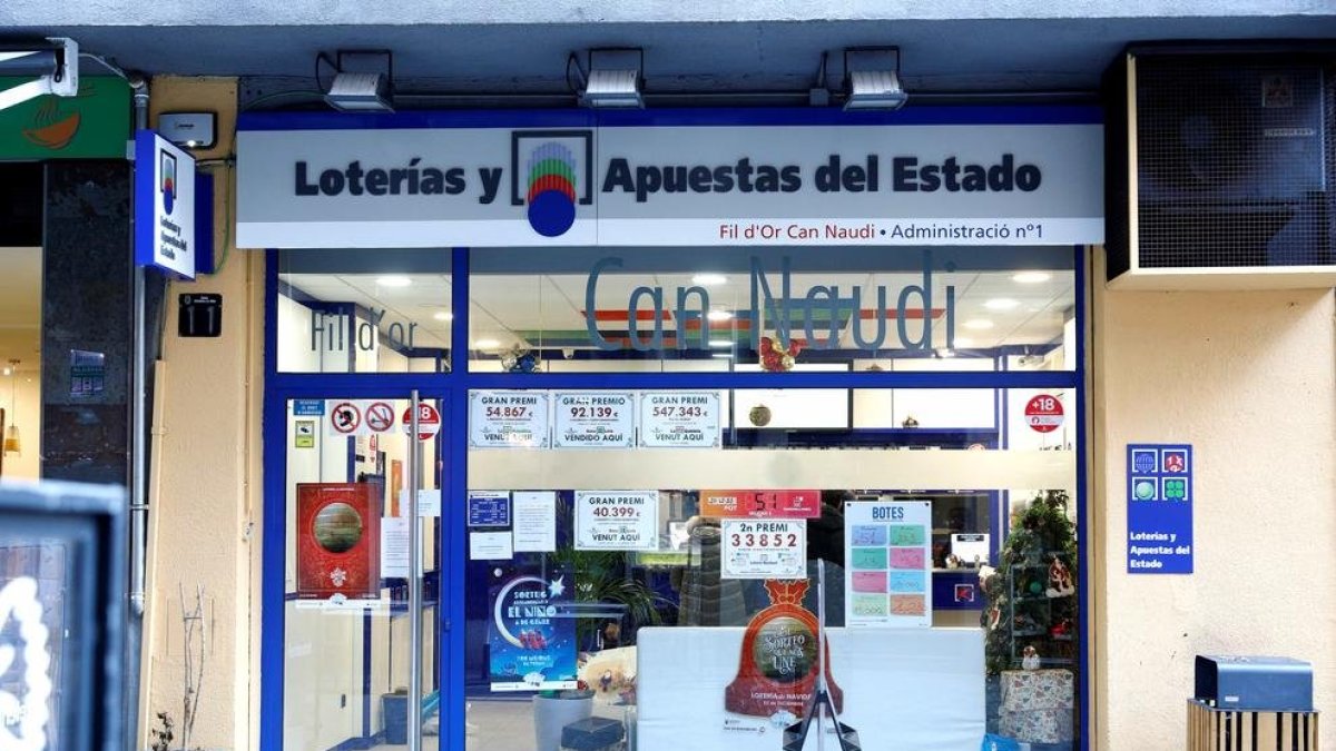 L’administració Fil d’Or Can Naudi del carrer Callaueta.