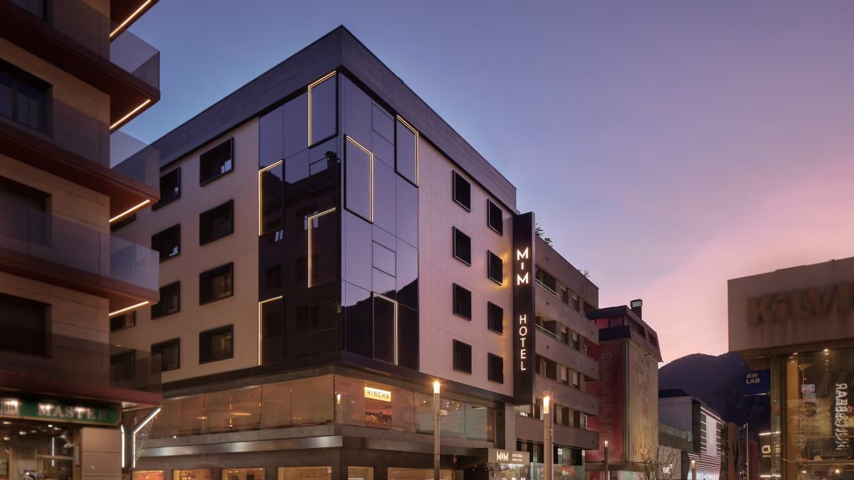 La façana de l’hotel MiM.