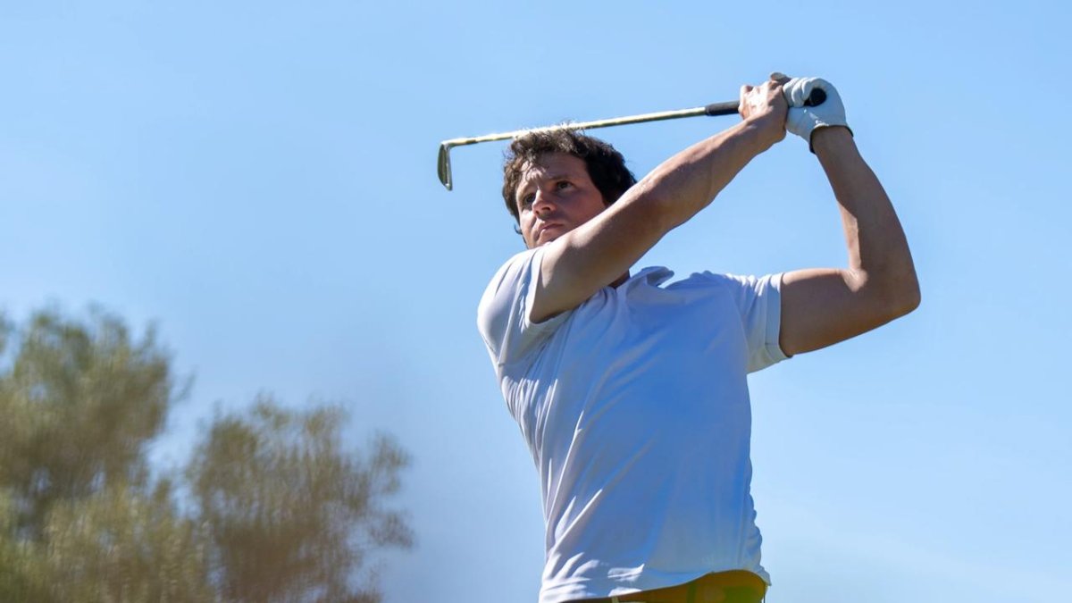 El golfista Kevin Esteve.