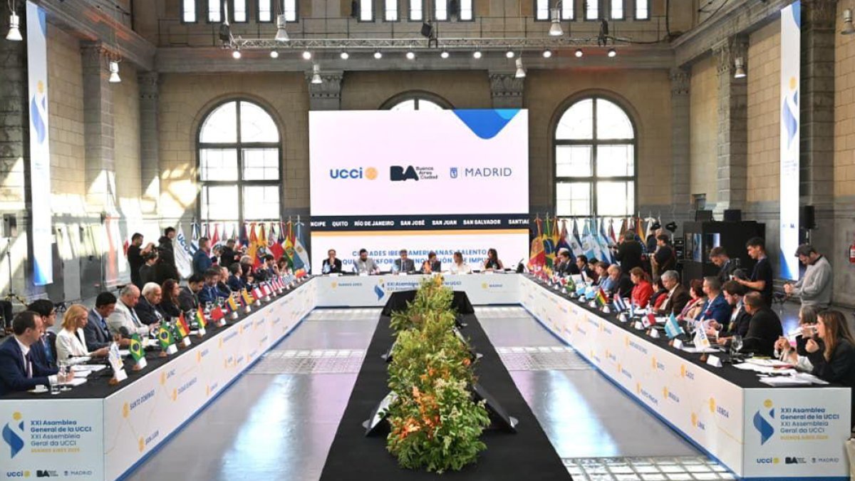 Un moment durant la XXIa Assemblea General de l'UCCI