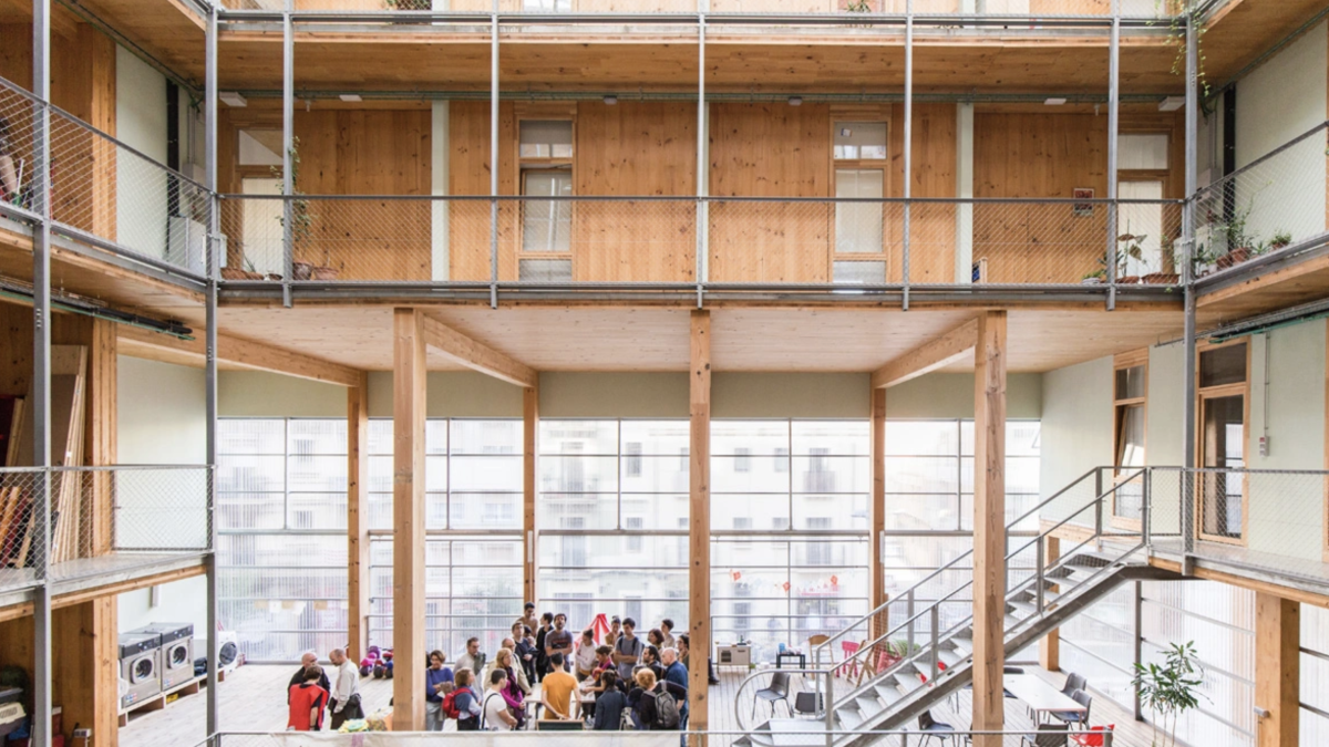 El projecte La Borda, impulsat a Barcelona.