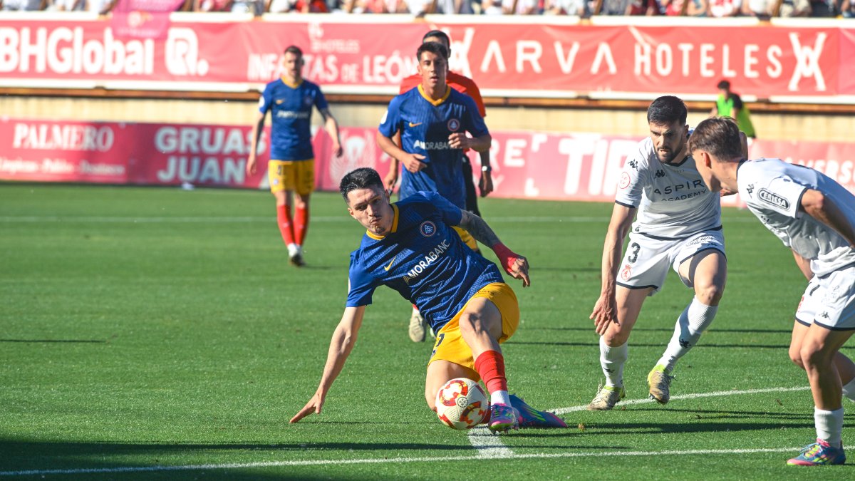 Lautaro, en el darrer partit a Lleó.