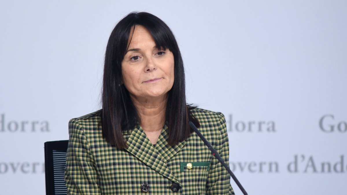 Mònica Bonell, ahir.