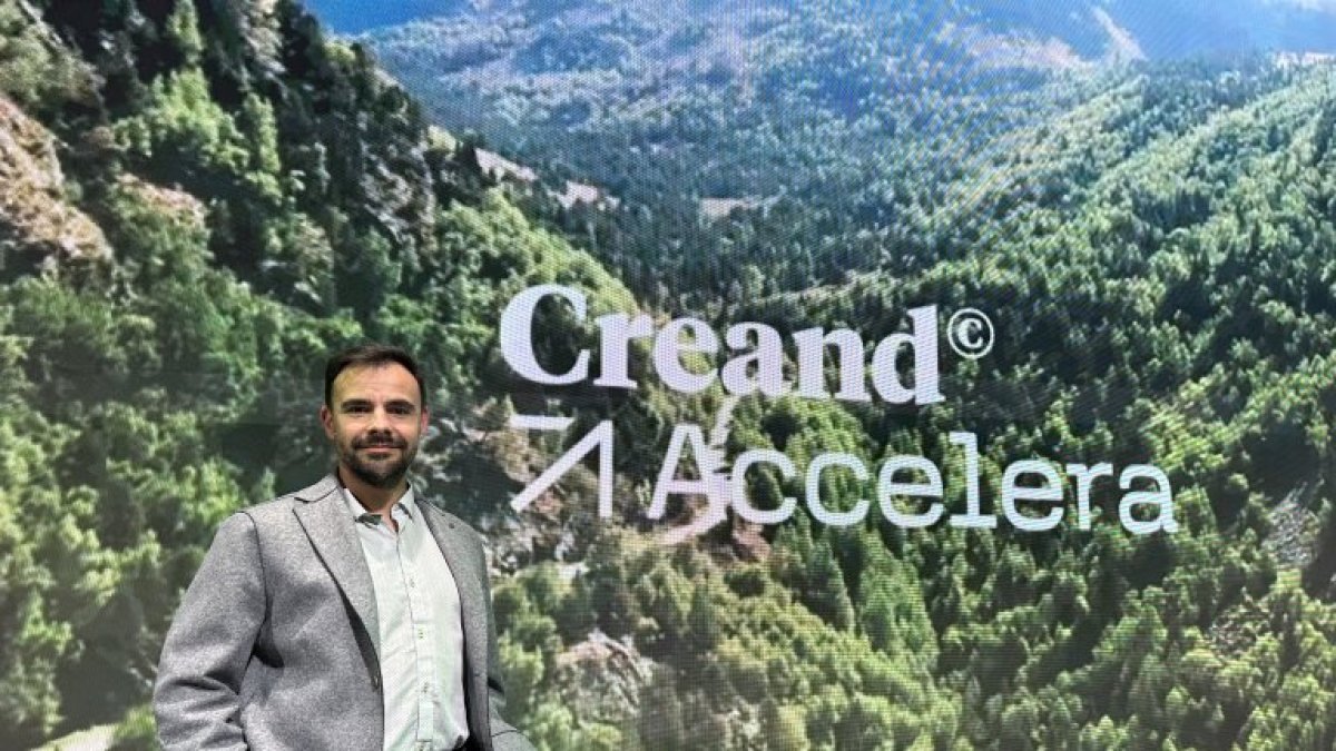 Santiago de Larrea, director d'innovació de Creand Crèdit Andorra i impulsor del projecte.