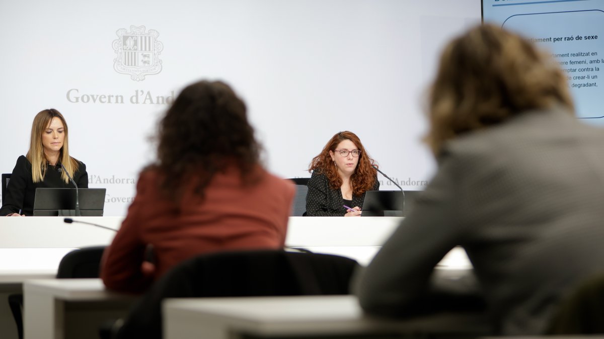 La presentació, ahir, del nou protocol.